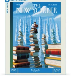 The New York Puzzle Company – Bookopolis 1000 Piece Puzzle