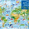 Usborne – Atlas & Jigsaw – The World 300 Piece Puzzle