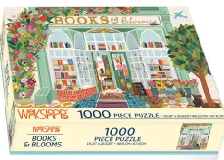 Werkshoppe – Books & Blooms 1000 Piece Puzzle
