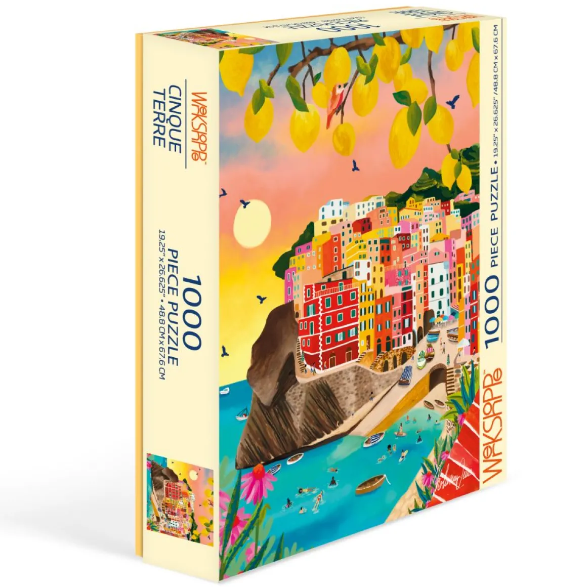 WerkShoppe – Cinque Terre 1000 Piece Puzzle
