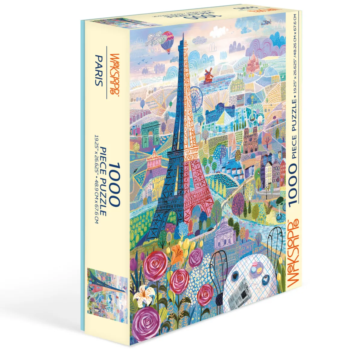 WerkShoppe – Paris 1000 Piece Puzzle