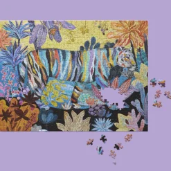 Werkshoppe – Striped Tiger 500 Piece Puzzle