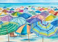Werkshoppe – Umbrella Beach 1000 Piece Puzzle