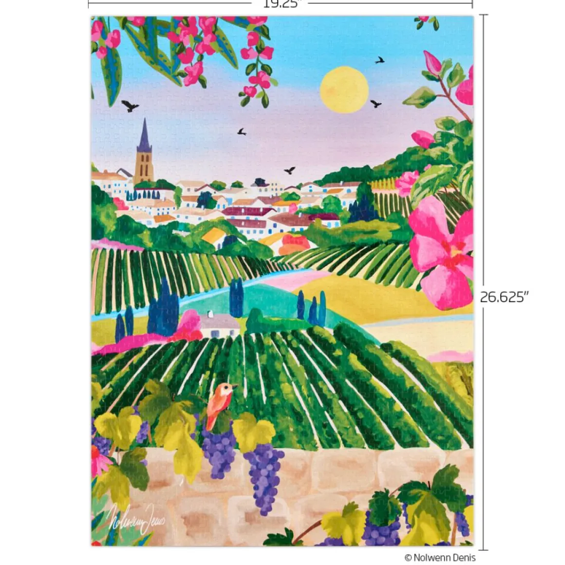 WerkShoppe – Village Vineyard 1000 Piece Puzzle