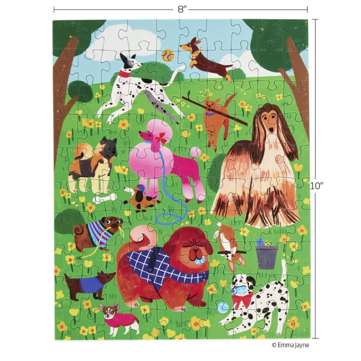 Werkshoppe Snax – Puppy Park 100 Piece Puzzle