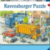 WORKING TRUCKS 2 X 24 PIECE PUZZLE – RAVENSBURGER