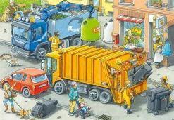 WORKING TRUCKS 2 X 24 PIECE PUZZLE – RAVENSBURGER