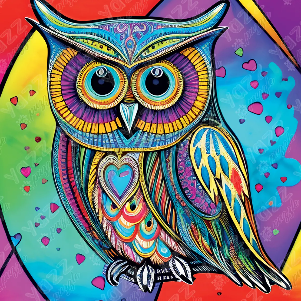 Yazz – Boho Owl 1023 Piece Puzzle