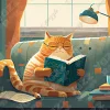 Yazz – Cat & Books 1000 Piece Puzzle