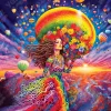 Yazz – Fly with Flowers 1023 Piece Jigsaw Puzzle