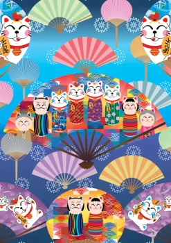Yazz – Kokeshi World 1000 Piece Puzzle