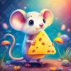 Yazz – Lovely Mouse 1023 Piece Jigsaw Puzzle