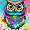 Yazz – Pop Art Owl 1023 Piece Jigsaw Puzzle