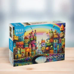 Yazz – Rainbow City 1000 Piece Jigsaw Puzzle