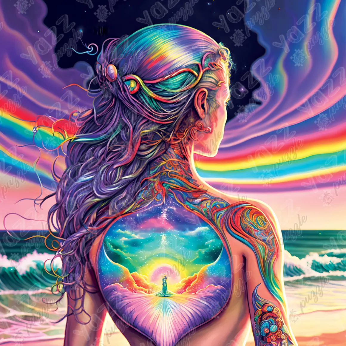 Yazz – Tattoo Scene 1023 Piece Jigsaw Puzzle